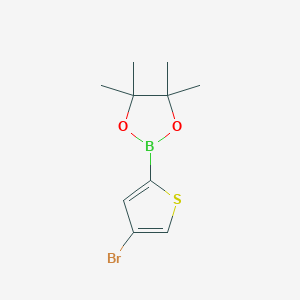 2-(4-Bromothiophen-2-yl)-4,4,5,5-tetramethyl-1,3,2-dioxaborolane - 942070-06-6