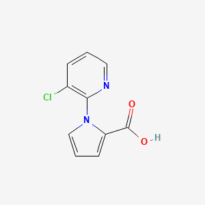 1-(3-chloropyridin-2-yl)-1H-pyrrole-2-carboxylic acid - 934406-68-5