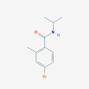 4-Bromo-2-methyl-N-(propan-2-yl)benzamide - 1340526-96-6