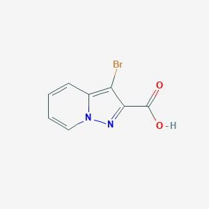 3-Bromopyrazolo[1,5-a]pyridine-2-carboxylic acid - 876379-77-0