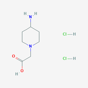 (4-Amino-1-piperidinyl)acetic acid dihydrochloride - 90271-02-6