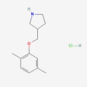 3-[(2,5-Dimethylphenoxy)methyl]pyrrolidine hydrochloride - 1219982-38-3