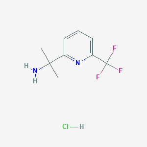 2-(6-(Trifluoromethyl)pyridin-2-yl)propan-2-amine hydrochloride - 1192356-27-6