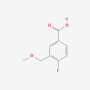 4-Fluoro-3-(methoxymethyl)benzoic acid - 1333834-34-6