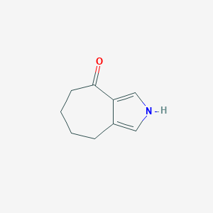 5,6,7,8-Tetrahydrocyclohepta[c]pyrrol-4(2H)-one - 113880-81-2