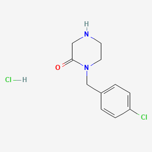 1-(4-Chlorobenzyl)piperazin-2-one hydrochloride - 1332528-44-5