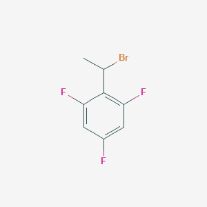 2-(1-bromoethyl)-1,3,5-trifluorobenzene - 1249586-74-0