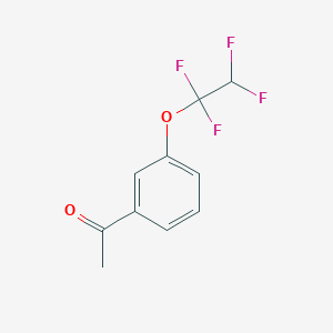 1-[3-(1,1,2,2-Tetrafluoroethoxy)phenyl]ethanone - 101975-16-0