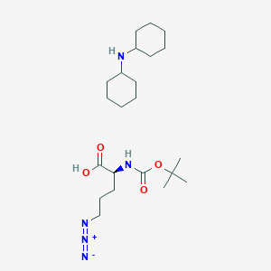 (S)-Boc-2-amino-5-azido-pentanoic acid dicyclohexylammonium salt - 1485528-98-0