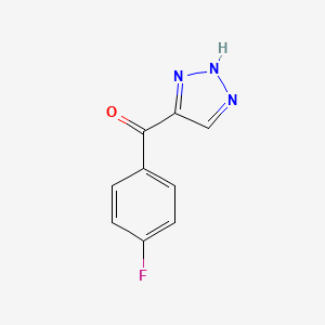 4-(4-fluorobenzoyl)-1H-1,2,3-triazole - 1416447-75-0