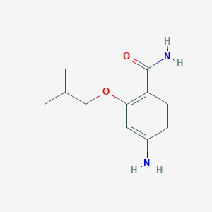 4-Amino-2-(2-methylpropoxy)benzamide - 99981-76-7