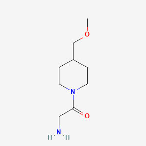 2-Amino-1-(4-methoxymethyl-piperidin-1-yl)-ethanone - 1342959-54-9