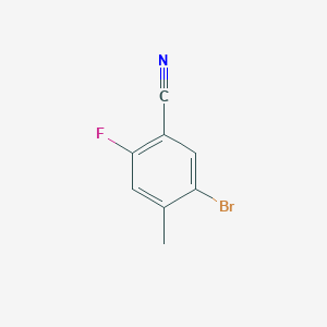 5-Bromo-2-fluoro-4-methylbenzonitrile - 1269493-45-9