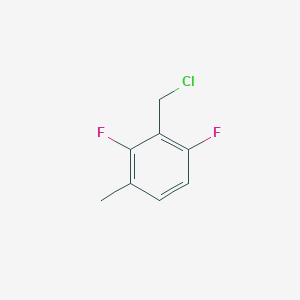 2-(Chloromethyl)-1,3-difluoro-4-methylbenzene - 647037-11-4