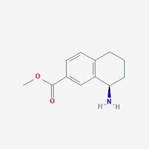 (R)-methyl 8-amino-5,6,7,8-tetrahydronaphthalene-2-carboxylate - 1213006-01-9