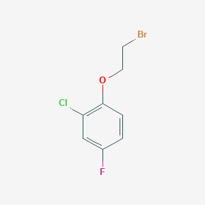 1-(2-Bromoethoxy)-2-chloro-4-fluorobenzene - 67160-00-3