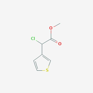 Methyl 2-chloro-2-(thiophen-3-yl)acetate - 1249784-85-7