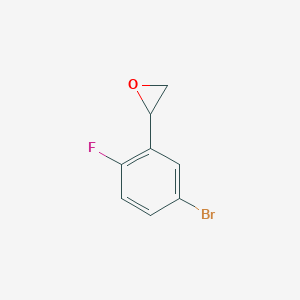 2-(5-Bromo-2-fluorophenyl)oxirane - 1343046-78-5
