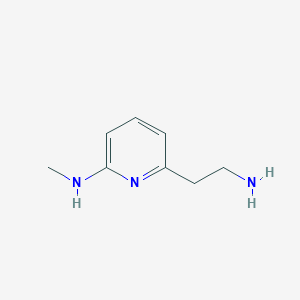 6-(2-aminoethyl)-N-methylpyridin-2-amine - 1227095-55-7