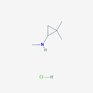 N,2,2-trimethylcyclopropan-1-amine hydrochloride - 1795279-04-7