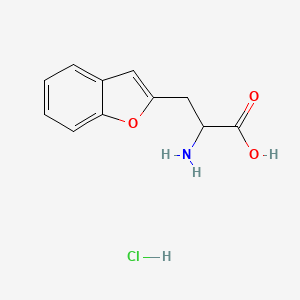 2-Amino-3-(1-benzofuran-2-yl)propanoic acid hydrochloride - 206353-28-8