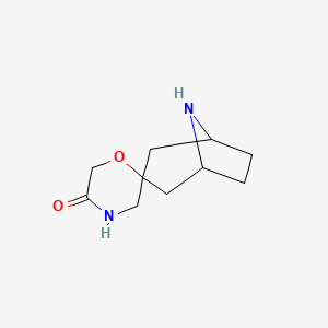 8-Azaspiro[bicyclo[3.2.1]octane-3,2'-morpholin]-5'-one - 1881288-15-8
