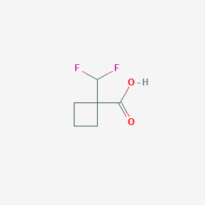 1-(Difluoromethyl)cyclobutane-1-carboxylic acid - 1773507-91-7