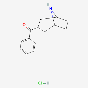 (8-Azabicyclo[3.2.1]octan-3-yl)(phenyl)methanone hydrochloride - 1823582-25-7