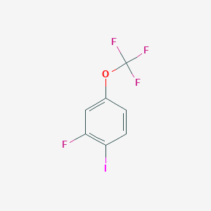 2-Fluoro-1-iodo-4-(trifluoromethoxy)benzene - 1321963-74-9