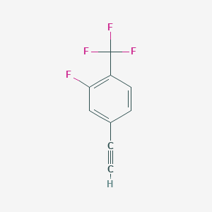 3-Fluoro-4-(trifluoromethyl)phenylacetylene - 1696971-45-5