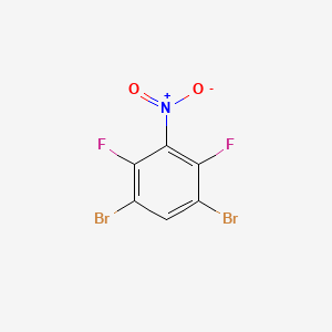 1,5-Dibromo-2,4-difluoro-3-nitrobenzene - 1804413-71-5