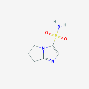 5H,6H,7H-pyrrolo[1,2-a]imidazole-3-sulfonamide - 1797604-60-4