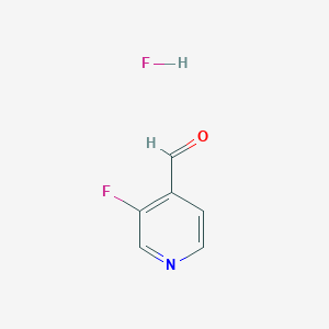 3-Fluoropyridine-4-carbaldehyde hydrofluoride - 1820741-48-7