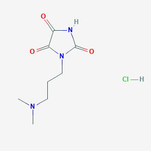 1-[3-(Dimethylamino)propyl]imidazolidine-2,4,5-trione hydrochloride - 1394042-21-7
