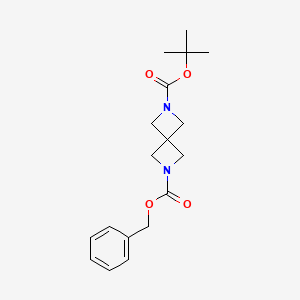 2-Boc 6-cbz-2,6-diazaspiro[3.3]heptane - 1542158-69-9
