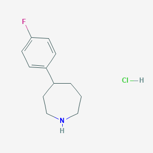 4-(4-Fluorophenyl)azepane hydrochloride - 1432679-34-9