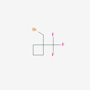 1-(Bromomethyl)-1-(trifluoromethyl)cyclobutane - 2092052-40-7