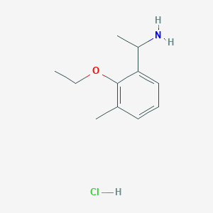 1-(2-Ethoxy-3-methyl-phenyl)-ethylamine hydrochloride - 2204052-21-9