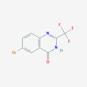 6-Bromo-2-(trifluoromethyl)quinazolin-4(3H)-one - 35982-47-9