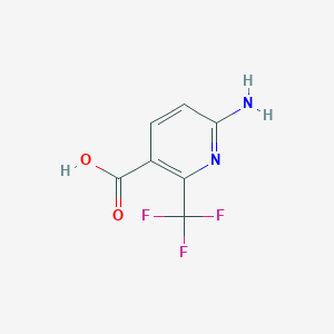 6-Amino-2-(trifluoromethyl)nicotinic acid - 1060810-75-4