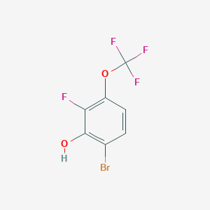 6-Bromo-2-fluoro-3-(trifluoromethoxy)phenol - 1805580-01-1