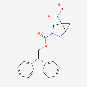 3-[(9H-Fluoren-9-ylmethoxy)carbonyl]-3-azabicyclo[3.1.0]hexane-1-carboxylic acid - 1935920-81-2