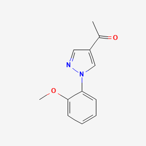 1-[1-(2-Methoxyphenyl)-1H-pyrazol-4-YL]ethanone - 1015846-12-4