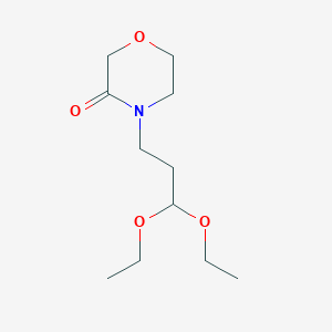 4-(3,3-Diethoxypropyl)morpholin-3-one - 1522308-05-9