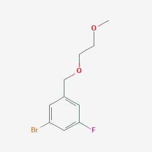 1-Bromo-3-fluoro-5-((2-methoxyethoxy)methyl)benzene - 1504282-99-8