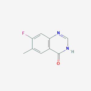 7-Fluoro-6-methylquinazolin-4(3H)-one - 1037206-88-4