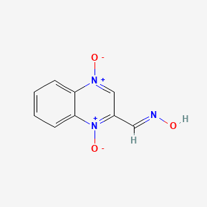 2-Quinoxalinecarbaldehyde oxime 1,4-dioxide - 6804-21-3