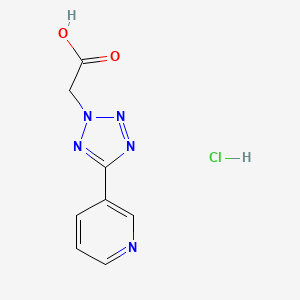 (5-Pyridin-3-YL-tetrazol-2-YL)-acetic acid hydrochloride - 1185293-16-6