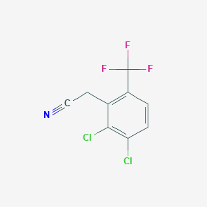 2,3-Dichloro-6-(trifluoromethyl)phenylacetonitrile - 1017777-89-7