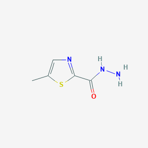 5-Methyl-1,3-thiazole-2-carbohydrazide - 858486-43-8